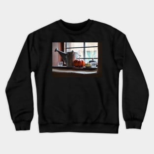 Adobe Window Autumn Still Life C1 Crewneck Sweatshirt